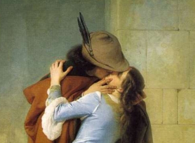 Francesco Hayez, Il bacio (Milano, Pinacoteca di Brera)
