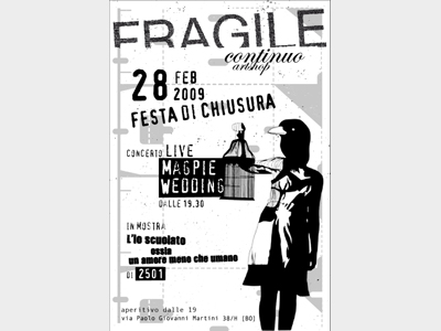Festa di chiusura a Bologna per FragileContinuo